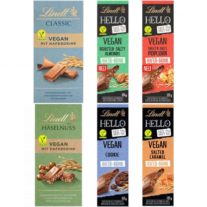 Alternativa vegana al cioccolato Lindt Vegan Mix