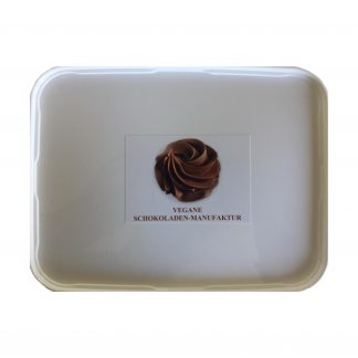 Gelato al cioccolato vegano